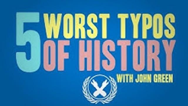 5 Worst Typos of History