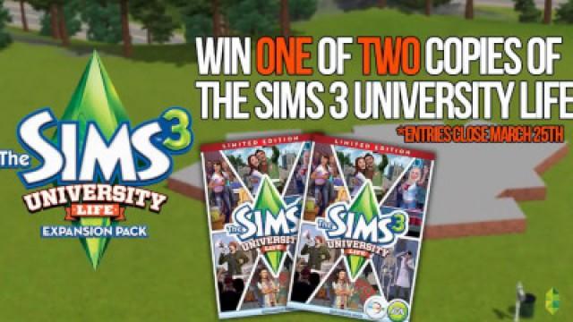 Win The Sims 3 University Life Limited Edition! (Closed)