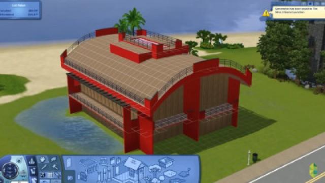 Sims 3 101 - Create an Arched Roof