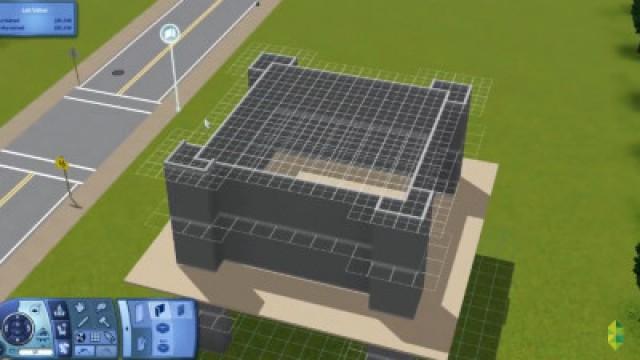 The Sims 3 House Building - Suspended (Futuristic Home)