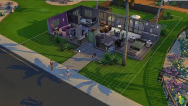 Live Stream - #1 - Building a Modern House in Sims 4