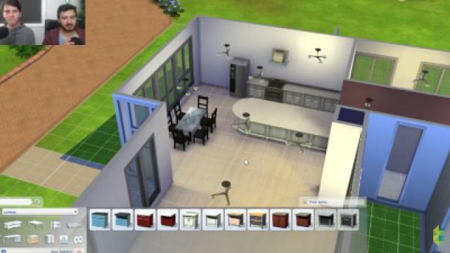 Live Stream - #2 - Building a Modern House in Sims 4 - Stream 2