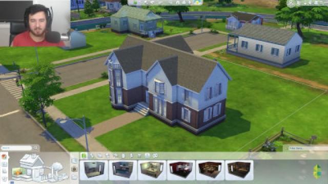 Live Stream - #8 - Building a Family Home in The Sims 4 (Part 2 / 3)