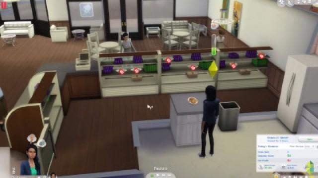 The Sims 4 Get To Work - Bigwallet Bakery - Part 4