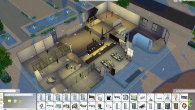 The Sims 4 - Let's Build a Cop Shop - Part 4