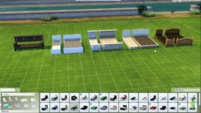 The Sims 4 Mods - Bed Frames