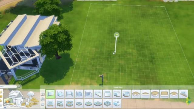 The Sims 4 House Building - Half Walls