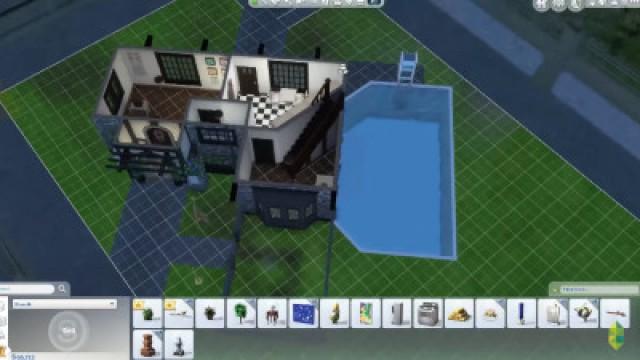 The Sims 4 House Building - Modern Mini Mansion