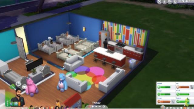 The Sims 4 - SEVEN Toddler Challenge - Part 4