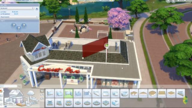 Trash the House, TORNADO DESTROYED RESTAURANT (Sims 4 House Build)