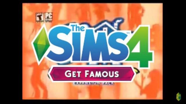 The Sims 4 GET FAMOUS Expansion REACTION (I'm in the trailer!)