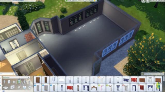 HUGE Family Living Room (Sims 4 Build)