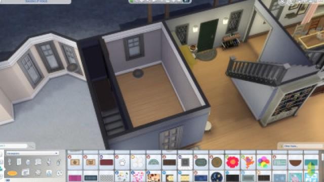 Home Office + SECRET Doorway (Sims 4 Build)