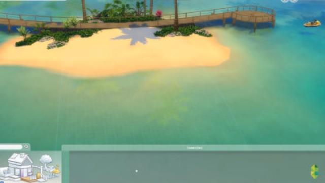 Island Villa Starter Home (Sims 4 Build)