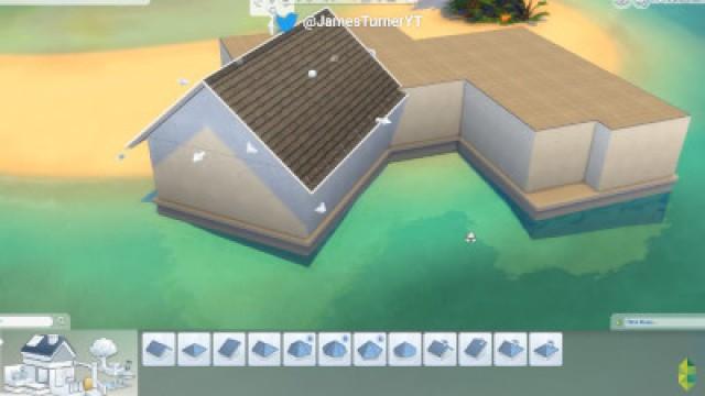 Tropical Island Cafe (Sims 4 Build)