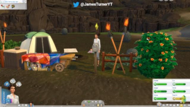 Cleaning up the island by punching Sims! - Rags to Riches (Part 5)