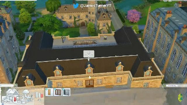Building a Dorm in The Sims 4 University!