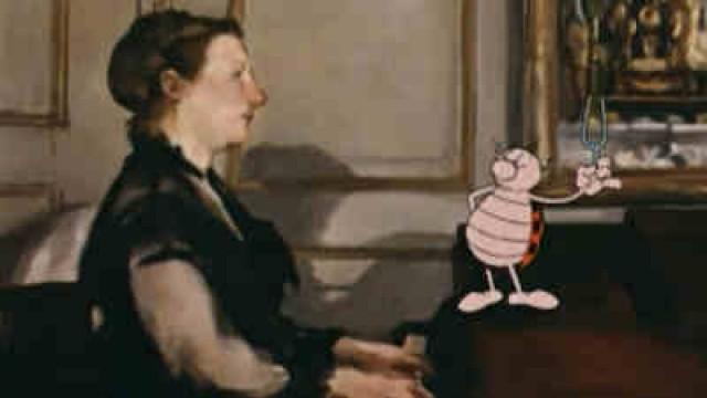 Madame Manet au Piano