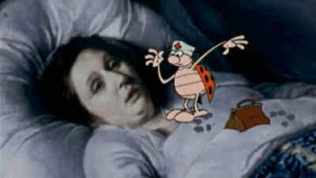 Jeune Fille sur son lit de Mort