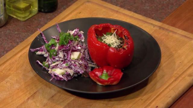 Stuffed Peppers with Quinoa and Tomato
