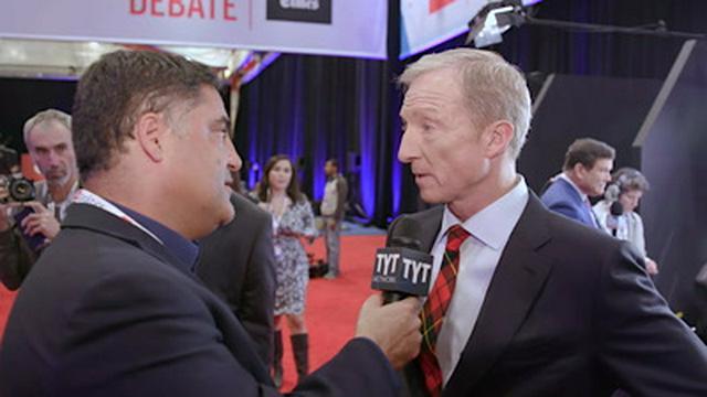 Tom Steyer Ohio Democratic Debate Interview