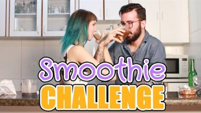SMOOTHIE CHALLENGE com Faru | Gabbie Fadel