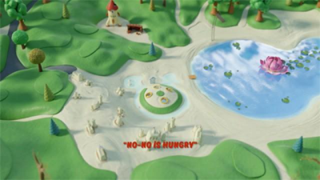 No-No heeft honger