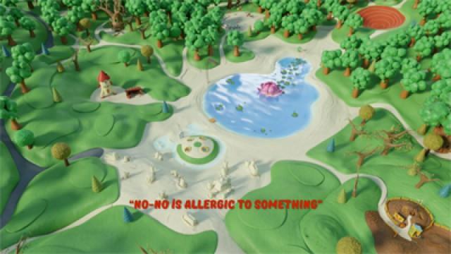 No-No heeft een allergie