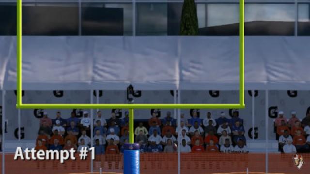 Can Peyton Manning Block a Field Goal? - Madden NFL Challenge