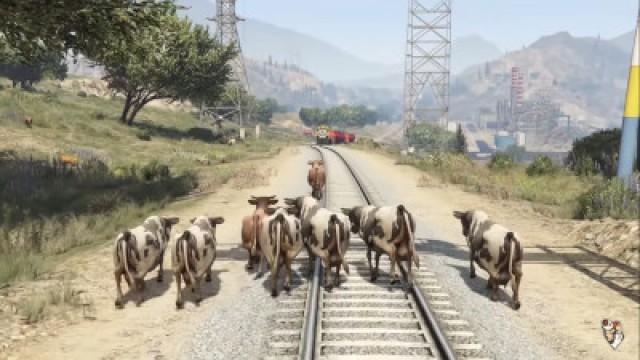 Crazy Cows and Deadly Birds! - GTA 5 PC Mods (Animal Mods)