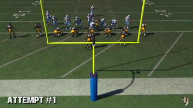 Can Troy Polamalu Blow up a QB Sneak? - Madden NFL Challenge