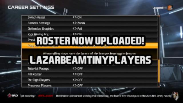 Simming A Franchise Season With Tiny Players! - Madden NFL