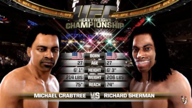 Richard Sherman VS Michael Crabtree - EA Sports UFC