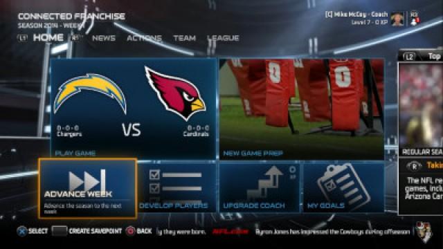 Team Quarterback Franchise Simulation - Madden NFL