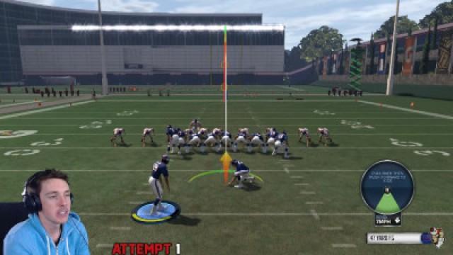 Can I Hit The Crossbar With A Kick? - Madden 16 NFL Challenge