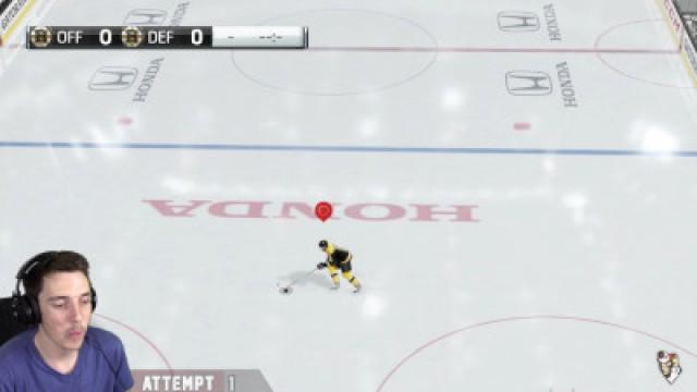 Can I Score A Full Length Goal? - NHL 16 Hockey Challenge Gameplay