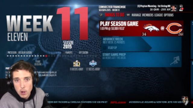 Brady To Manning! Manning To Brady! Peyton Manning The RB #11 - Madden 16 NFL Career Challenge