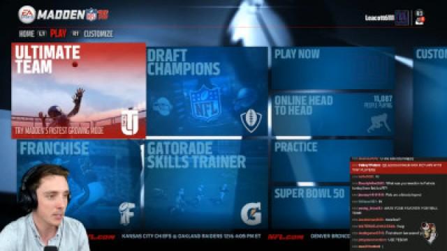 Adam Vinatieri QB SACK LIVE! + Eating Pregnancy Pills??!? Twitch Stream Highlights!