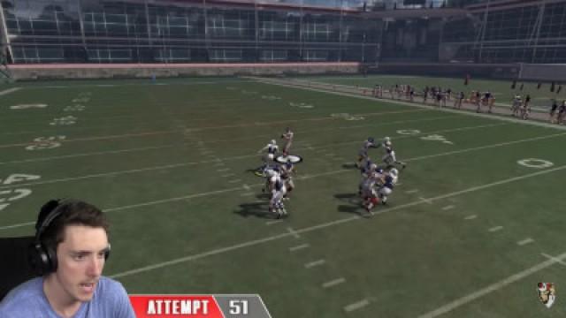 Dustin Colquitt Quarterback Sack! Madden 16 NFL Challenge - Punters VS Kickers