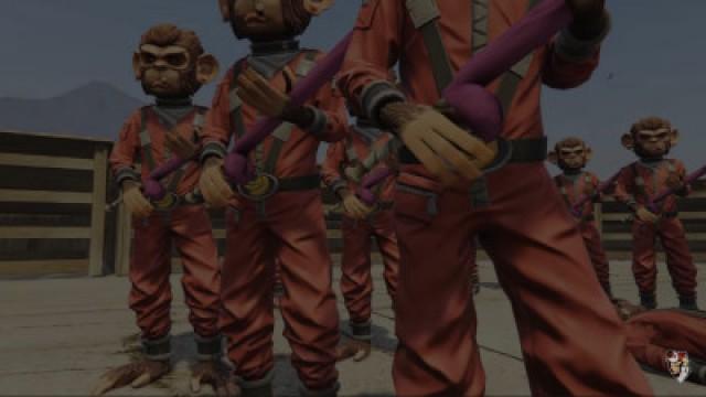 DEFEAT THE DILDO MONKEYS! (GTA 5 Mod Challenges)