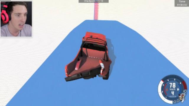 INSANE CHALLENGE COURSE! (BeamNG Drive Funny Moments)