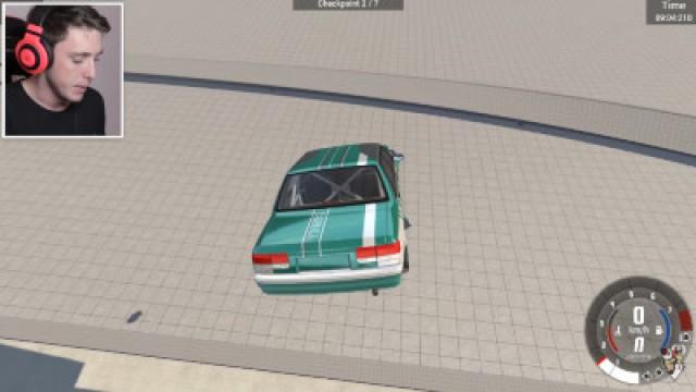 BRUTAL CHALLENGE SCENARIO! Stunts & Crashes! (BeamNG Drive Funny Moments #6)
