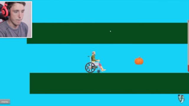 HE'S GOT HOLES EVERYWHERE!?! (Happy Wheels #8)