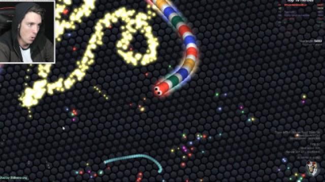 BREAKING THE SLITHER.IO RECORD! (Slither.io)