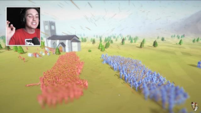 1000+ ARCHER BATTLE! (Totally Accurate Battle Simulator - T.A.B.S)