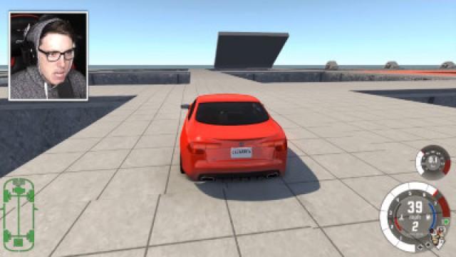 GIANT DEATH RAMPS! (BeamNG Drive)