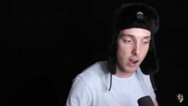DRUNK GUY RAGES WITH AXE!