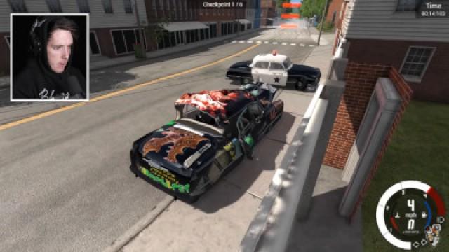 RANDOM ACTS OF DESTRUCTION! - HOVERCAR? (BeamNG Drive Funny Moments)