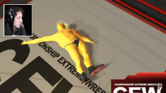 NAKED DONALD TRUMP WRESTLES MAN! (Mr President)