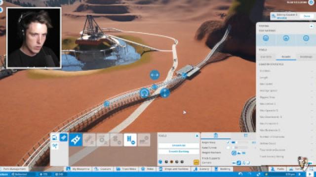 WEIRDEST ROLLER COASTER EVER! (Planet Coaster Gameplay)